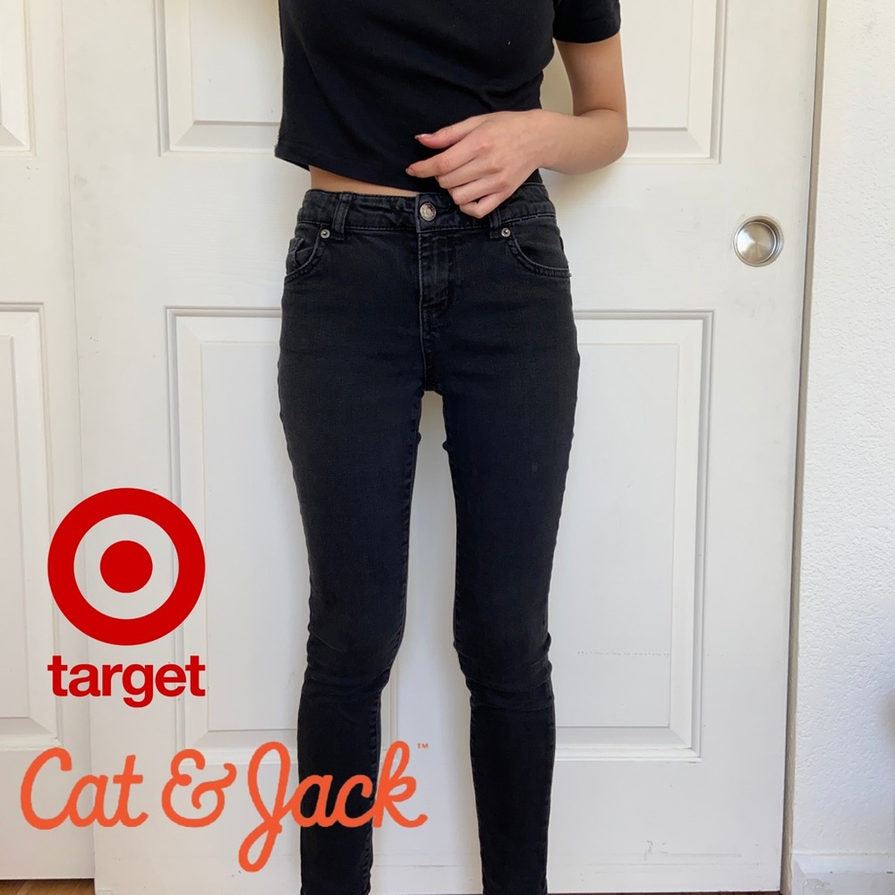 Target Cat and Jack - Skinny Super Stretchy Black Jeans
